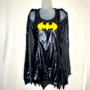 Batgirl Costume with Cape / Tights size Medium